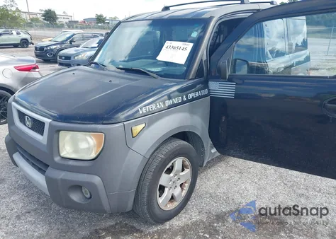 2003 Honda Element Ex from USA, damaged, VIN 5J6YH28543L013063